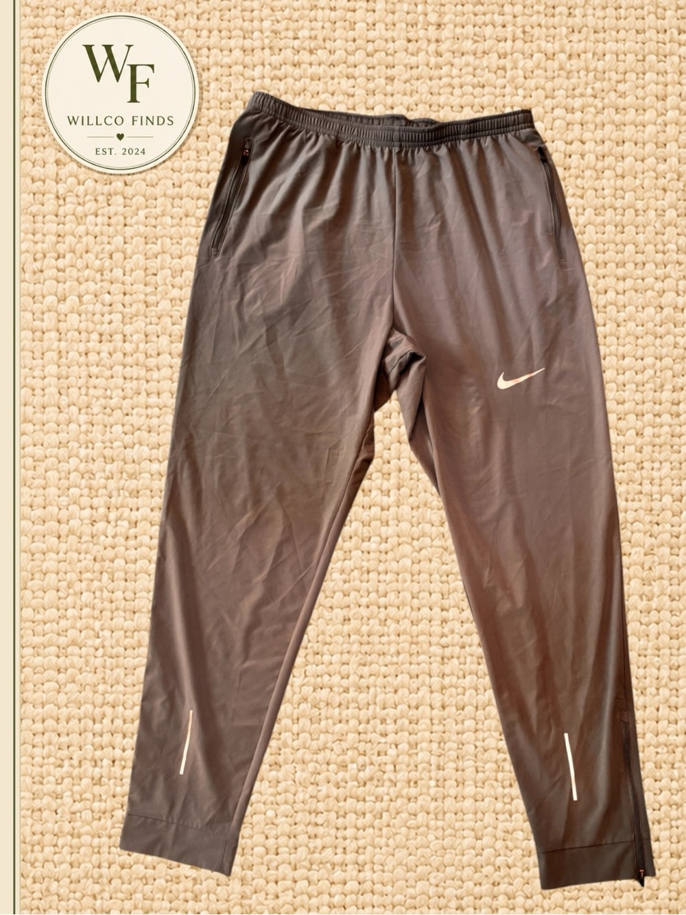 NWT Nike Running Flex Dri-FIT Woven Pants Gray Men’s Large 885280-065